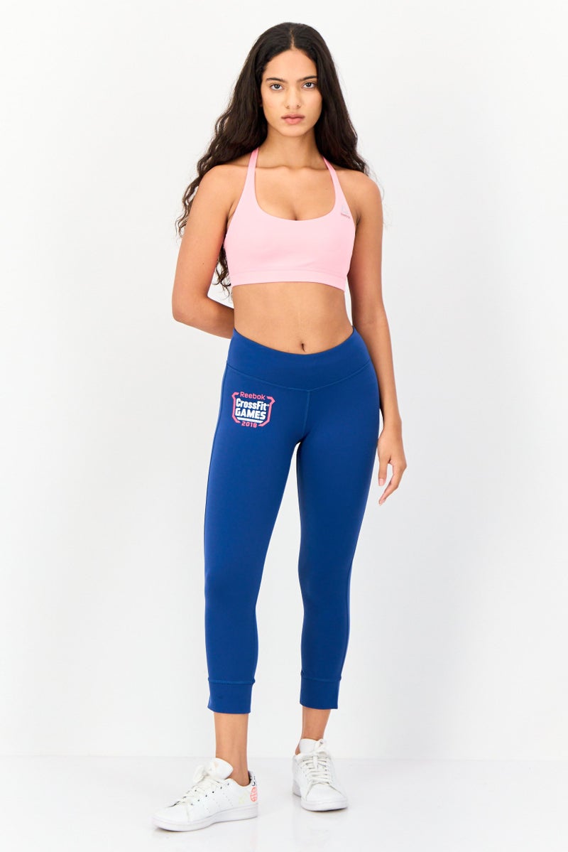 Reebok Women Sportswear Fit Training Leggings, Teal Blue - Image 4