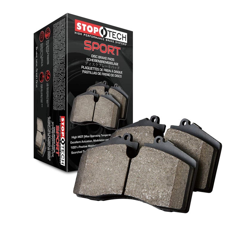 StopTech 309.14740 Sport Brake Pads with Shims and Hardware - Image 2
