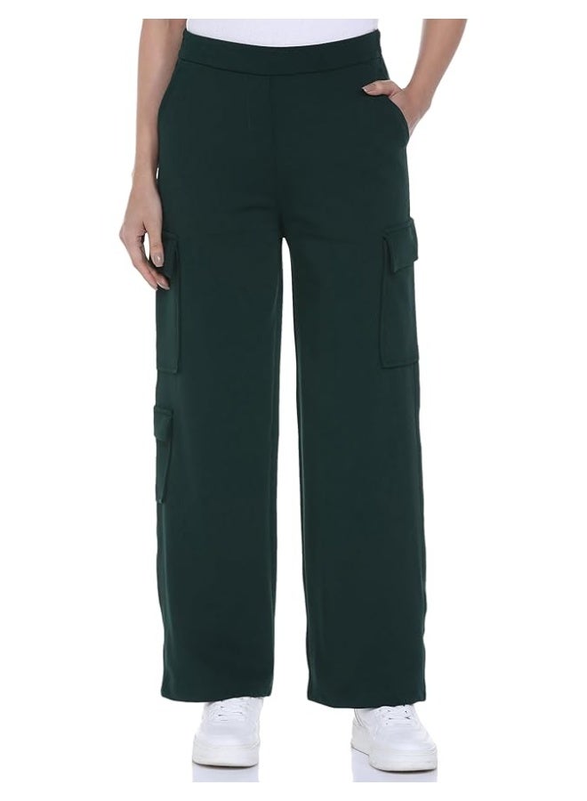 fyltr Women’s Classic Casual  5-Pocket Cargo Trousers | Mid-rise | Cargo Pants for Women - Image 1
