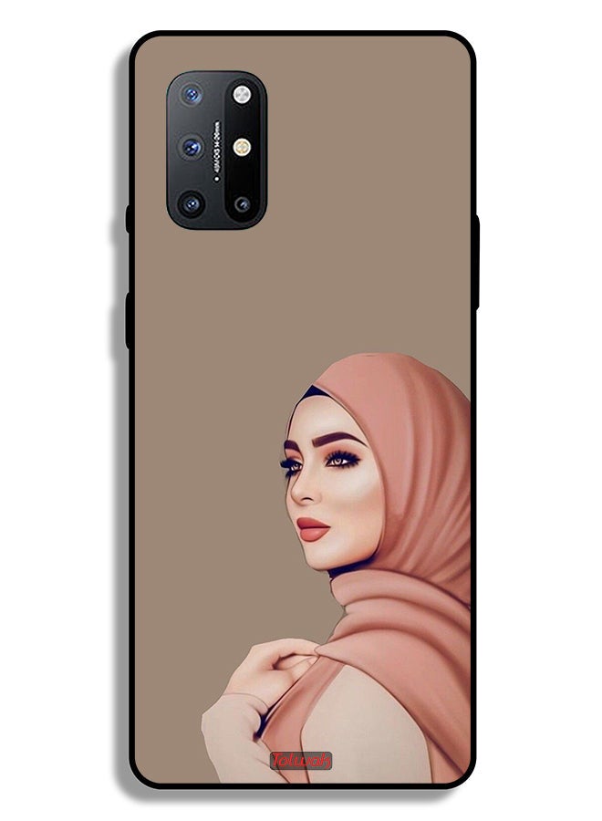 Tolwak OnePlus 8T Plus 5G Protective Case Cover Beautiful Hijab Girl - Image 2