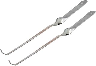 luzen 2Pcs Stainless Steel Wick Dippers Candle Wick Hook Candle Accessories for Put Out Extinguish Candle Wick Tools - Image 1