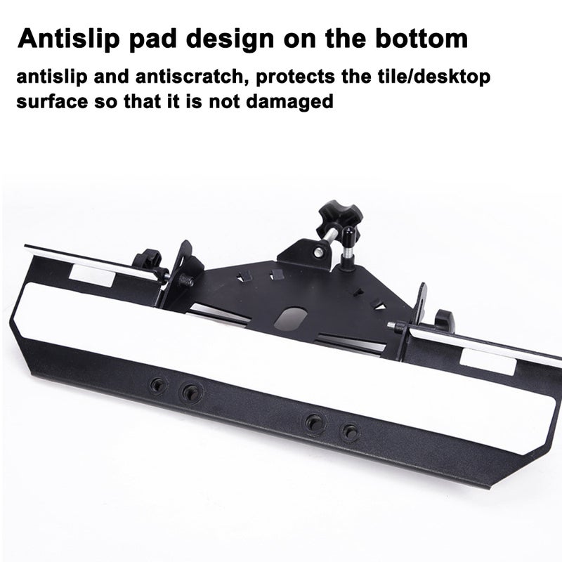 45° Chamfer Bracket Screw Installation Angle Grinder Stand Multifunctional Ceramic Tile Cutting Guide 45° Chamferer Utility Tool - Image 3