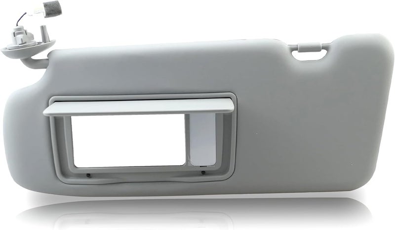 KMBNTU Gray Driver Side Illuminated Sun Visor with Makeup Mirror for Honda CRV 2017-2022 - Image 1