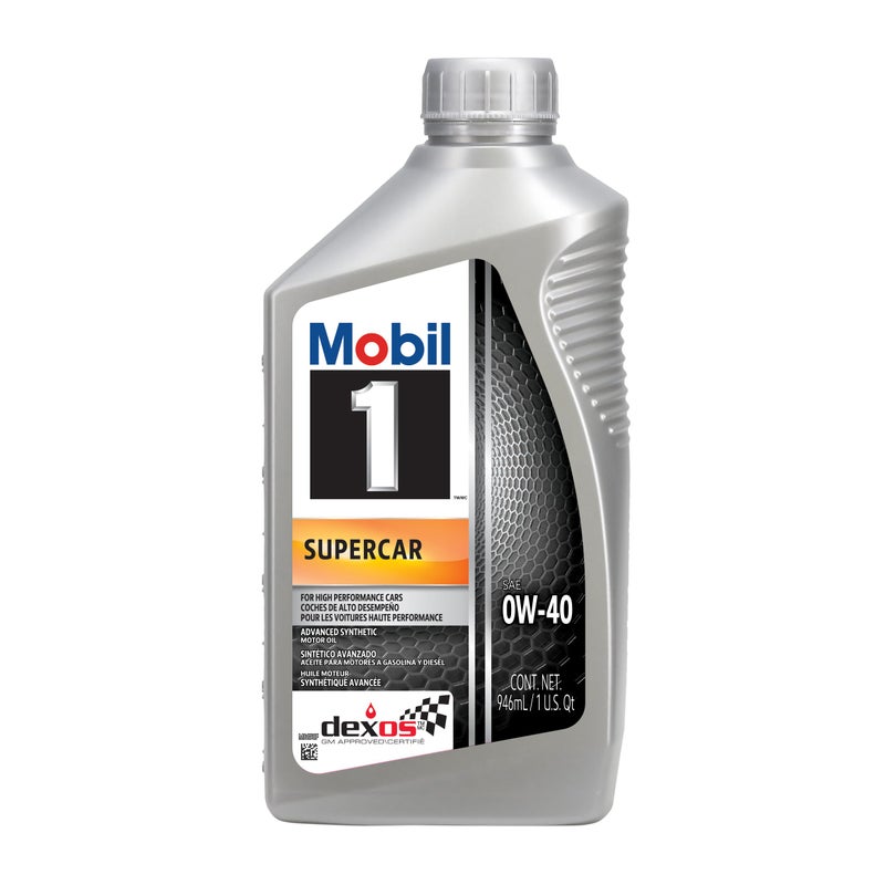 Mobil 1 Supercar Advanced Full Synthetic Motor Oil 0W40 - Image 2