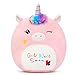 Easfan Get Well Soon Unicorn Plush Pillow Soft Plush Toy Get Well Soon Gifts for Kids Patient Feel Better for Women Throw Pillow Sofa Cushion Home Decoration - Image 2