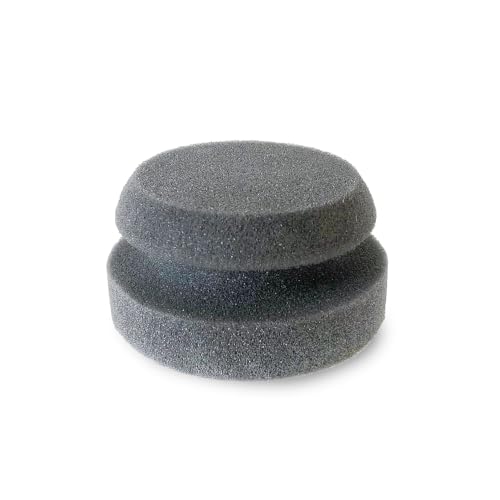 Country Chic Paint Chalk Style Painting Sponges - Set of 3-4” Round Reusable Handheld Sponge for Smooth Furniture Paint & Top Coat Application with No Brush Strokes - Washable Multi-Use Paint Applicator - Image 1