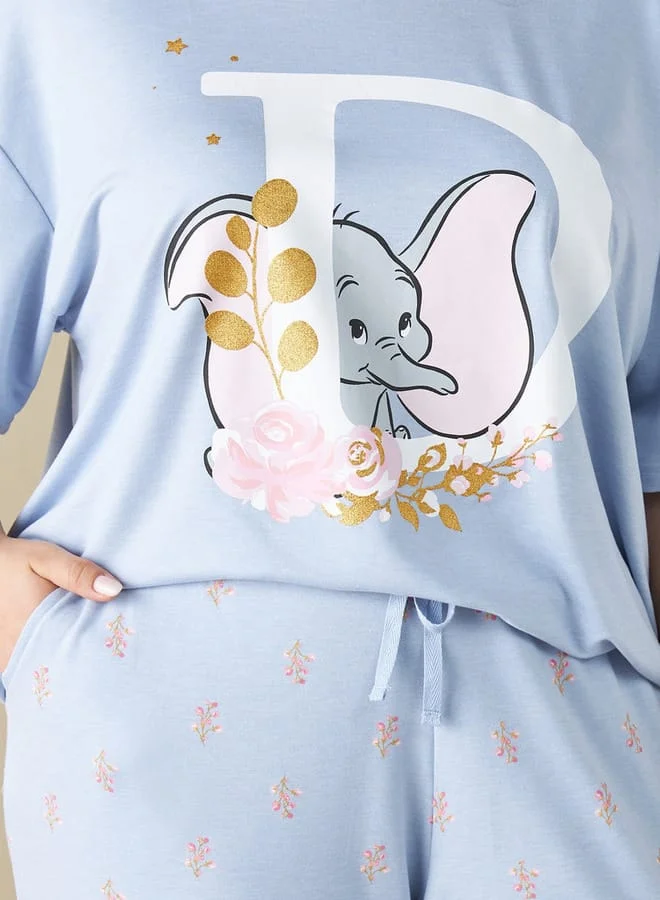 Splash FAV Dumbo Print T-shirt and Pyjama Set