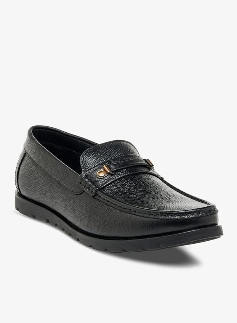 LBL by Shoexpress Men's Textured Slip-On Loafers