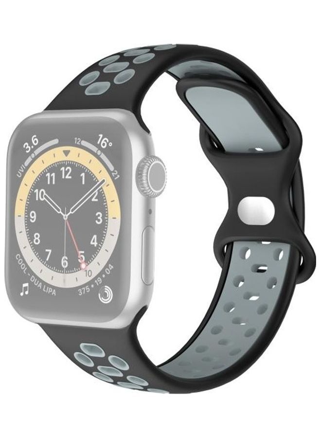 نيبمينينت سوار بديل لساعة أبل أسود/ رمادي - Image 2