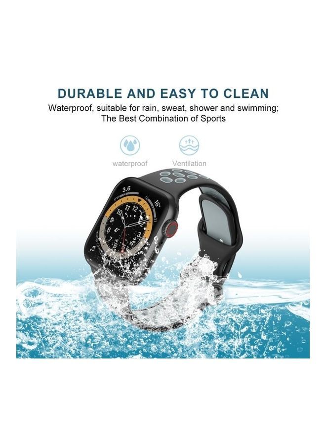 نيبمينينت سوار بديل لساعة أبل أسود/ رمادي - Image 3