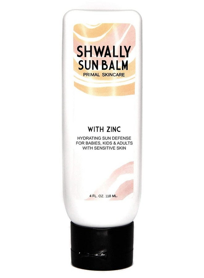 Shwally Zinc & Avocado Mineral Sunbalm 30Spf The Only Real Primal Sun Lotion 100% Grass Fed Tallow Avocado Oil And Nonnano Zinc Oxide Pregnancy And Nursing Safe (4 Oz Not Tinted) - Image 1