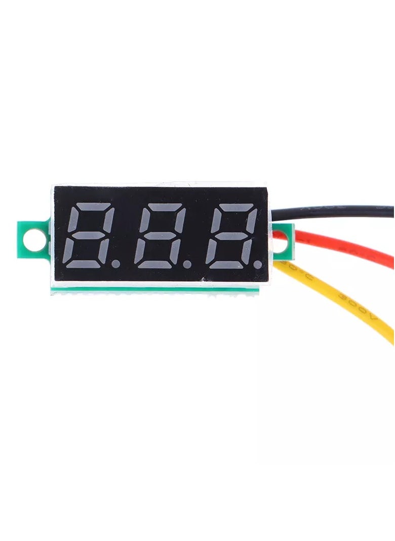 Generic 0.28 Inch Digital Voltmeter DC Voltage Tester – Mini DC 0-100V LED Display  - Image 1