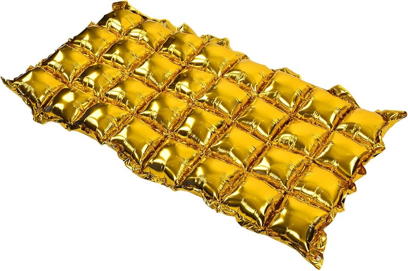 Aluminum Film Balloons Eyecatching Party Background for Easy Party Decoration Photos Suitable for Birthdays, Weddings 3Pcs (Gold) - Image 3