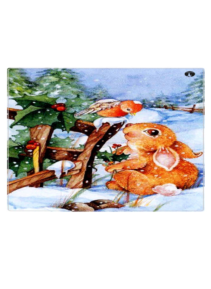 RKN Printed Anti-Slip Gaming Mouse Pad Multicolor