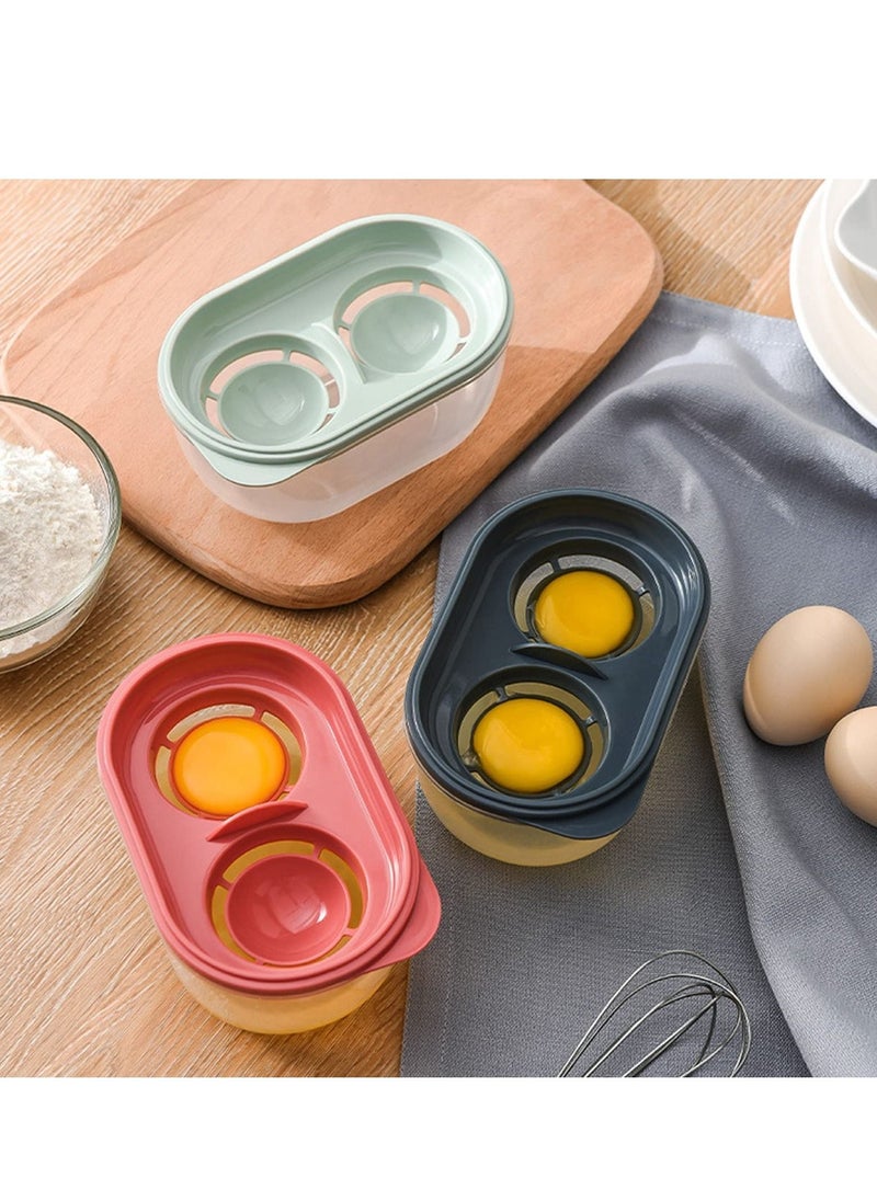 SYOSI - Egg White Egg Yolk Separator Divider Tool With Storage Box Filter Container Food Grade Kitchen Eggs Baked Dessert Tools Quality - Image 1