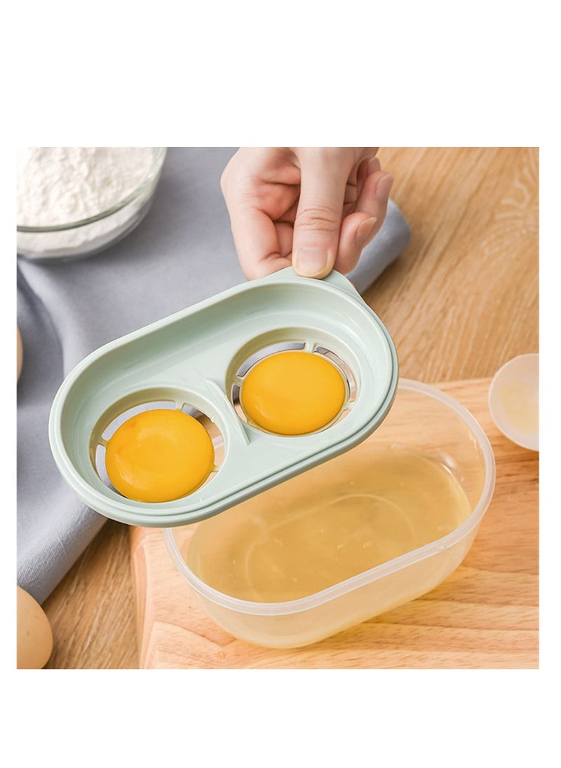 SYOSI - Egg White Egg Yolk Separator Divider Tool With Storage Box Filter Container Food Grade Kitchen Eggs Baked Dessert Tools Quality - Image 1