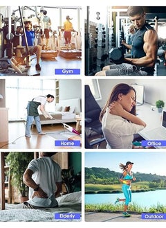 Generic Posture Corrector Men Women Comfortable Elastic Adjustable Strap - Upper Back Support for Back Pain Neck Posture Corrector Clavicle Aid Spine Align, Relieved Back u0026 Shoulder Pain  - Image 4