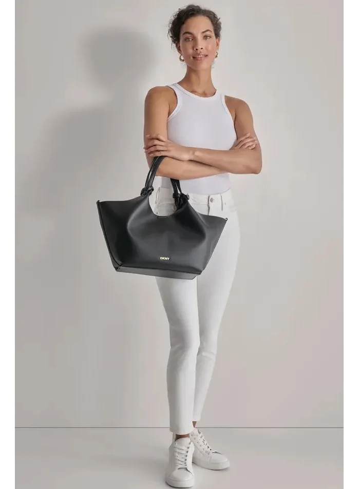 DKNY Black Paula Medium Shopper for Women | Best Price UAE