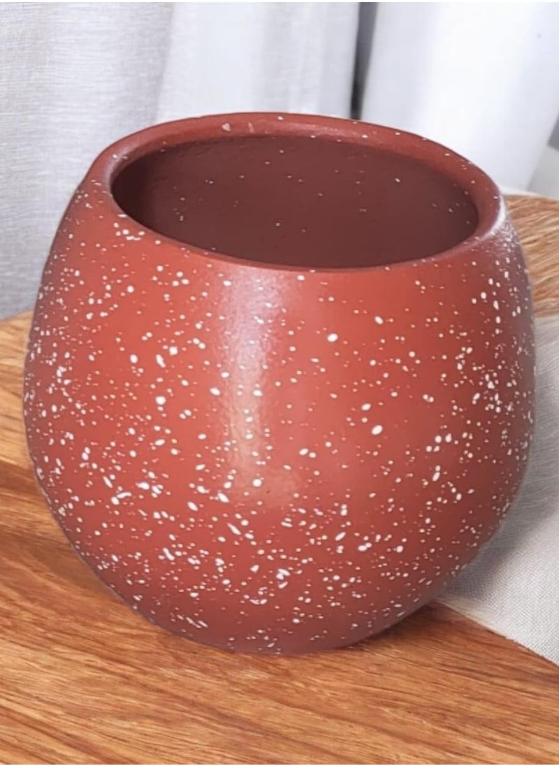 Generic Pottery Pot - 10cm for Office Decoration Kitchen Accessories Home Decor Burnt Clay sa012be  - Image 3