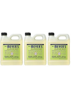 Mrs Meyers Liquid Hand Soap Refill Lemon Verbena 3 Pack 33 oz