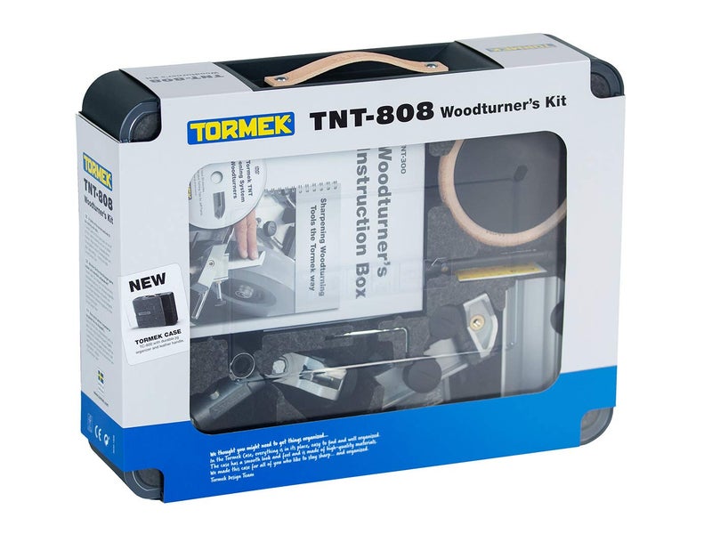 Tormek TNT-808 Woodturner’s Kit - A Complete Turning Tool Sharpener Kit for Tormek Water Cooled Sharpening Systems – Includes Jigs to Shape and Sharpen Turning Tools - Image 1