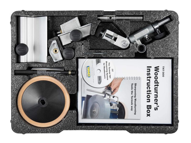Tormek TNT-808 Woodturner’s Kit - A Complete Turning Tool Sharpener Kit for Tormek Water Cooled Sharpening Systems – Includes Jigs to Shape and Sharpen Turning Tools - Image 4