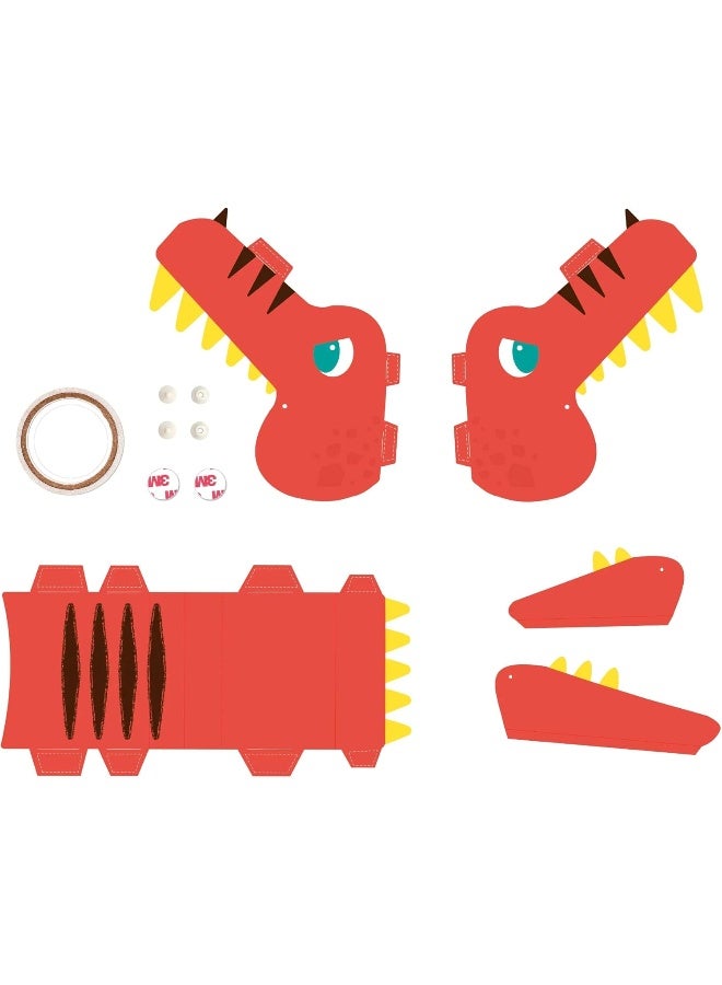 Avenir Avenir Unicorn Dress Up Fun Set – Magic Dragon | DIY Costume with Pre-Printed Wings, Markers, Felt, Plastic Needle, & Headband - Spark the Imagination | 3+ Years  - Image 4