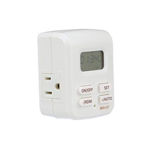 Woods 50029WD Indoor Plug-In Astronomical Timer; 2 Grounded Outlets - Image 3