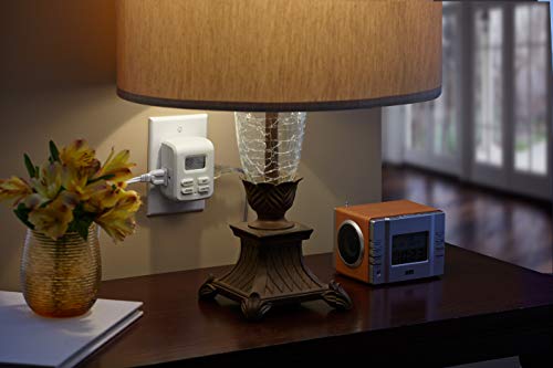 Woods 50029WD Indoor Plug-In Astronomical Timer; 2 Grounded Outlets - Image 4