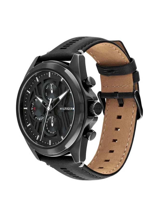 TOMMY HILFIGER ساعة تومى هيلفيغر التناظرية للرجال بصندوق أسود - 1710654 - Image 2