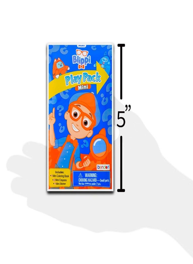 بليبي مجموعة هدايا حفلات بليبي المصغرة (٨ قطع) - تتضمن ٨ عبوات لعب مع كتب تلوين مصغرة، وملصقات، وحقائب هدايا | مستلزمات وديكورات حفلات عيد ميلاد بليبي - Image 4