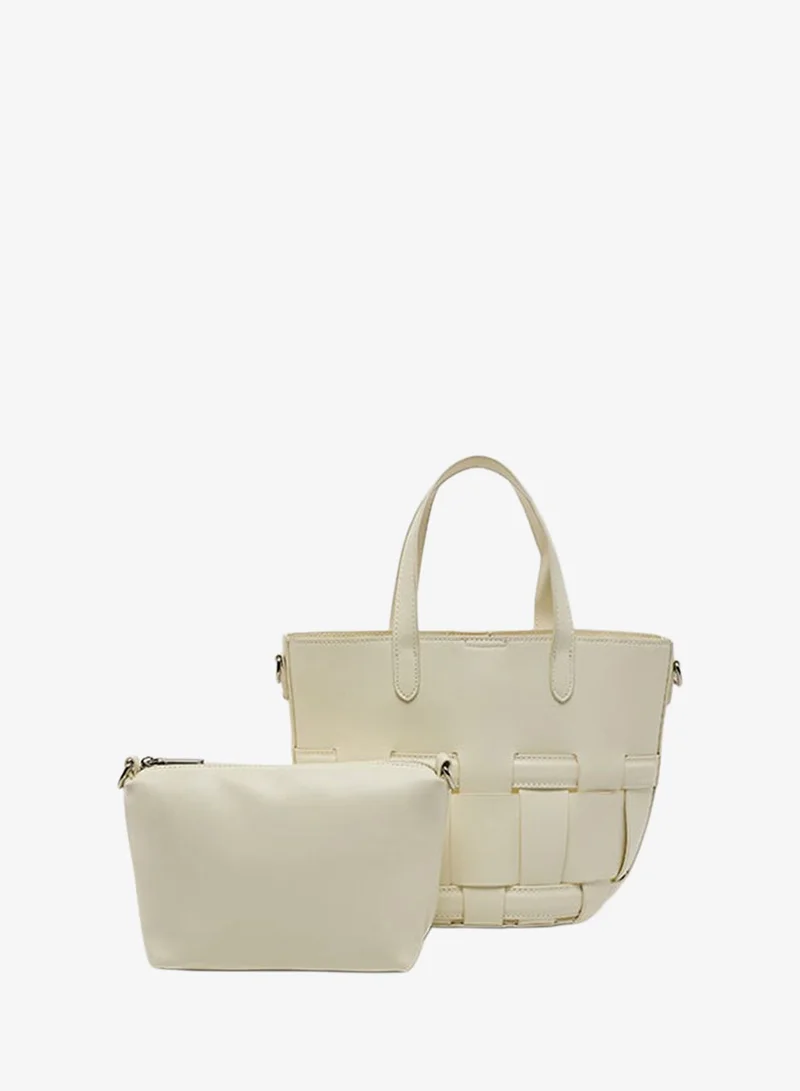 R&b Braided Tote Bag Set