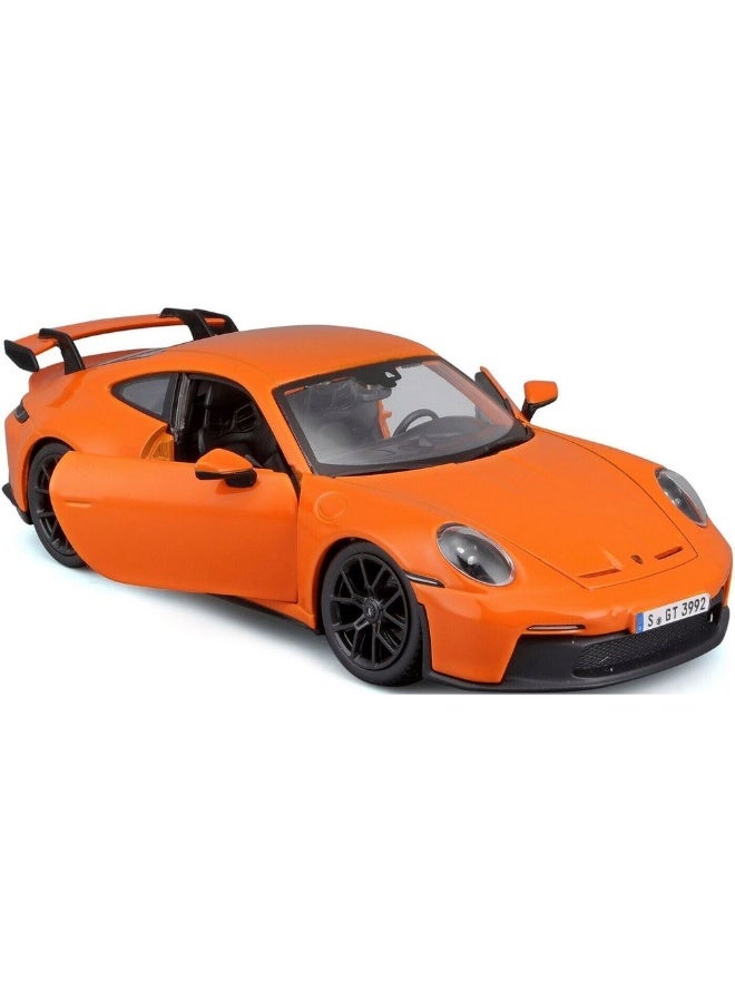 Bburago سيارة ببراغو بورش 911 GT3 مصنوعة من المعدن (1:24، برتقالي) - Image 2