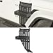 JOYTUTUS Passenger Side Jerry Can Holder Mount Compaitble with 20182026 Wrangler JL Gladiator JT Door Outside Molle Panel with Tray for JLU - Image 2