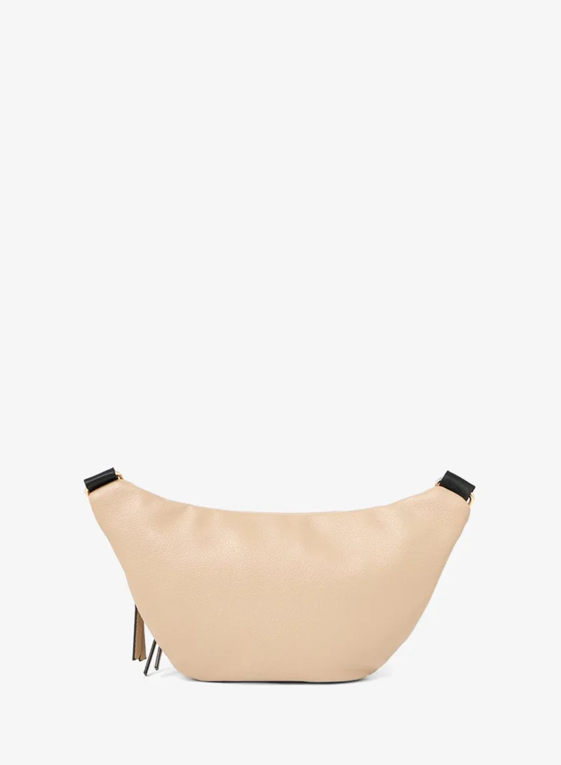 Styli  Styli Beige Crossbody Belt Bag  | Best Price UAE