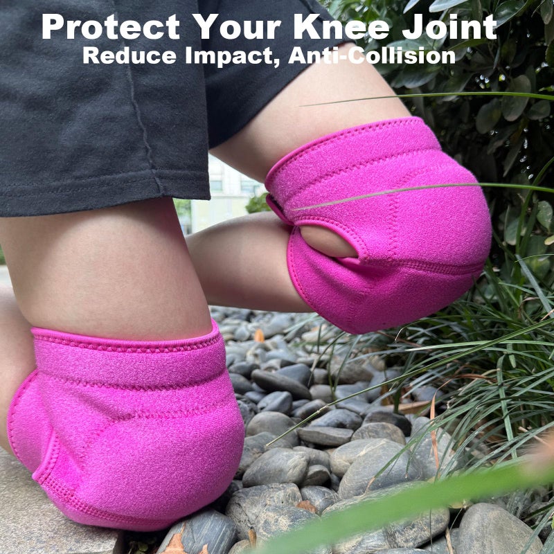 JYBTAA Knee Pads for Kneeling Work, Soft Garden Knee Pad for House Cleaning Worker, Waterproof Foam Cushion, Safety Knee Protector for Flooring and Carpet Installers, Prefect Gifts for Mens Womens Work, Pink L (1 Pair) - Image 5