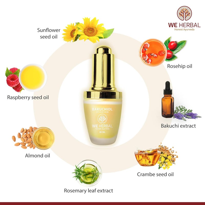 WE HERBAL Face Care Combo for Oily  PimpleProne Skin  Natural Skincare for Acne Control Oil Balance and Clear Skin  Herbal Face Wash Serum  Mask - Image 3