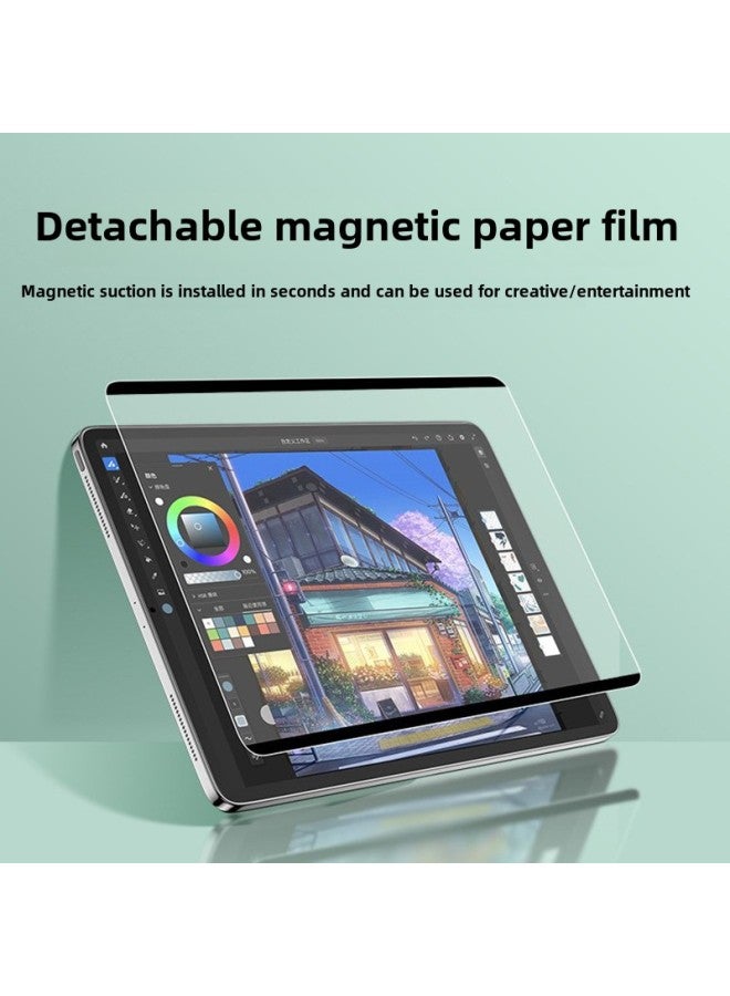 Applicable To Ipad Paper Film Air5 Magnetic Removable 2021pro2022 Ipad10 Tablet Mini6 Film-Color: One Piece★Free Storage Clip-Size:iPad Pro 2018 Full Screen (12.9 Inches) - Image 4