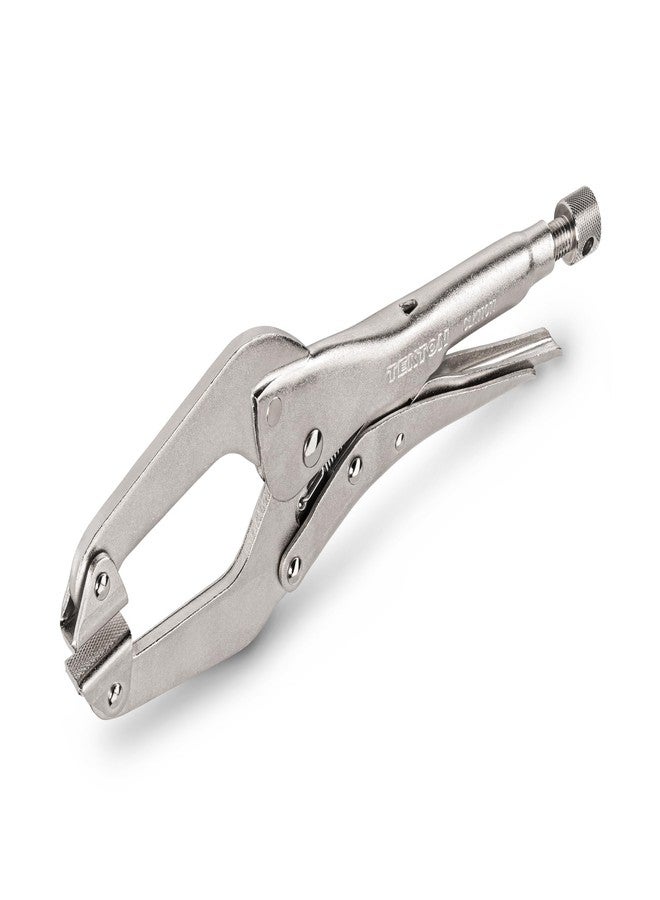 TEKTON 11 Inch Swivel Pad Locking Clamp | CLK11011 - Image 1