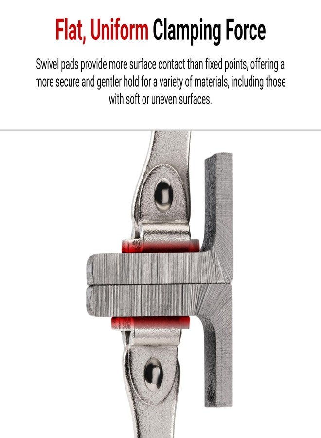 TEKTON 11 Inch Swivel Pad Locking Clamp | CLK11011 - Image 5