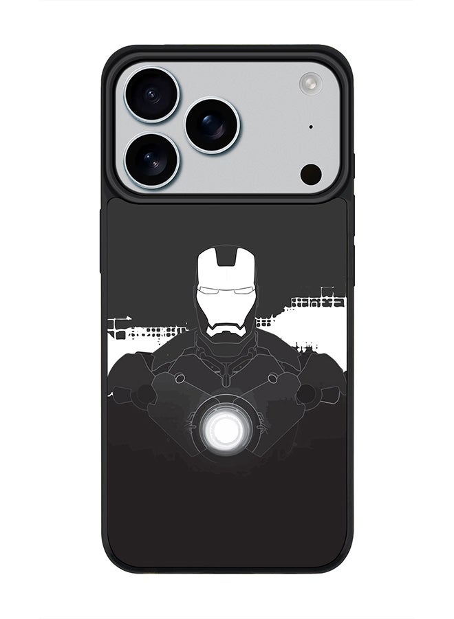 Stylizedd iPhone 17 Pro Case, [Compatible with MagSafe] Slim Magnetic cover Phone Case iPhone 17 Pro -Iron Man Beam - Image 1
