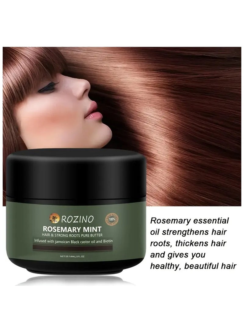 50g Is Soft In Spring And Bright In Summer. Rosemary Hair Mask Nourishes Every Strand. Rosemary Rhyme Awakens The Brilliance Of Hair In Spring And Summer. Pure Rosemary Is Extracted - Image 3