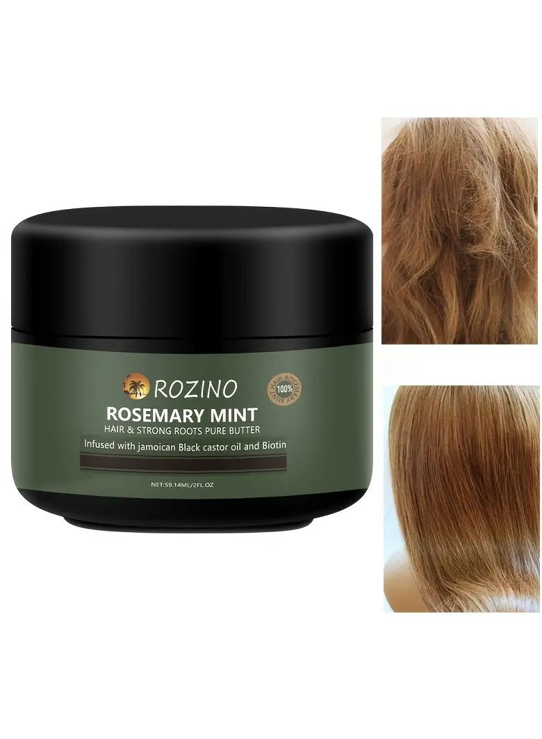 50g Is Soft In Spring And Bright In Summer. Rosemary Hair Mask Nourishes Every Strand. Rosemary Rhyme Awakens The Brilliance Of Hair In Spring And Summer. Pure Rosemary Is Extracted - Image 1