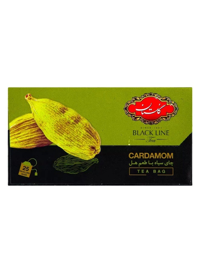 Golestan Tea Bag With Cardamom Flavor- 25 bags