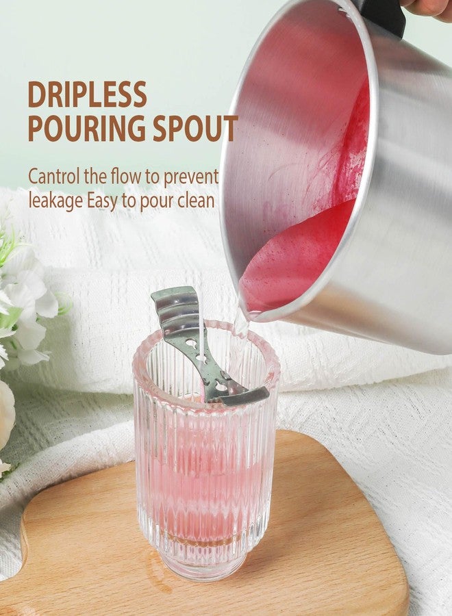 SAEUYVB Light Candle Making Pouring Pot, Holds for 4 pounds, Aluminum Wax Melting Pot with Heat-Resistant Handle and Dripless Pouring Spout for Candle Making，3L - Image 4