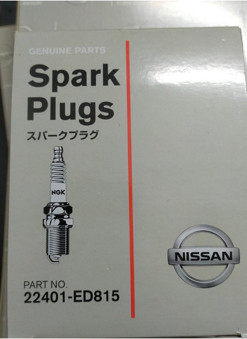 Nissan - Spark plugs for Nissan Tiida N17 (4 pieces) - Image 1