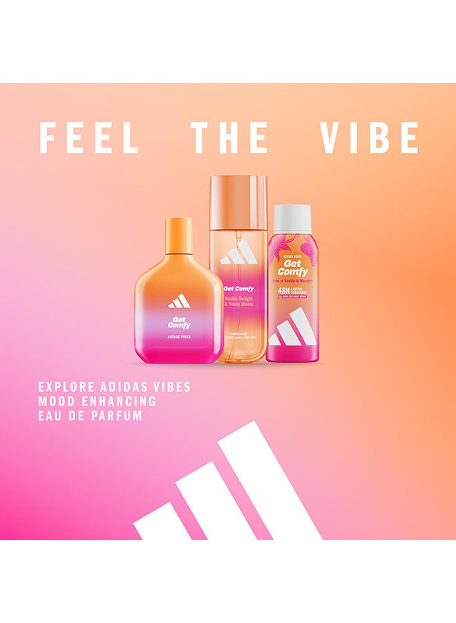 Adidas Vibes Get Comfy All-Over Deo Body Spray 150ml - Image 4