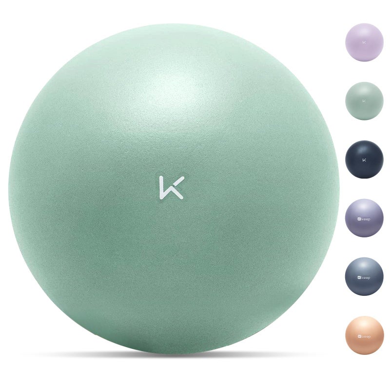 KEEP Pilates Ball Small- Balance Yoga Balls for Working Out, Fitness Ball for Core Strength and Physical Therapy, 25cm,Pale Green - Image 1