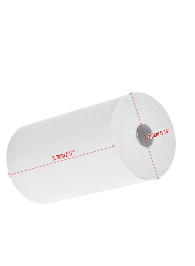 Terabyte Thermal Receipt Paper Roll 57 * 30mm (2.17 * 1.18in) Bill Ticket Printing for Cash Register POS Receipt Printer, 40 Rolls - Image 2
