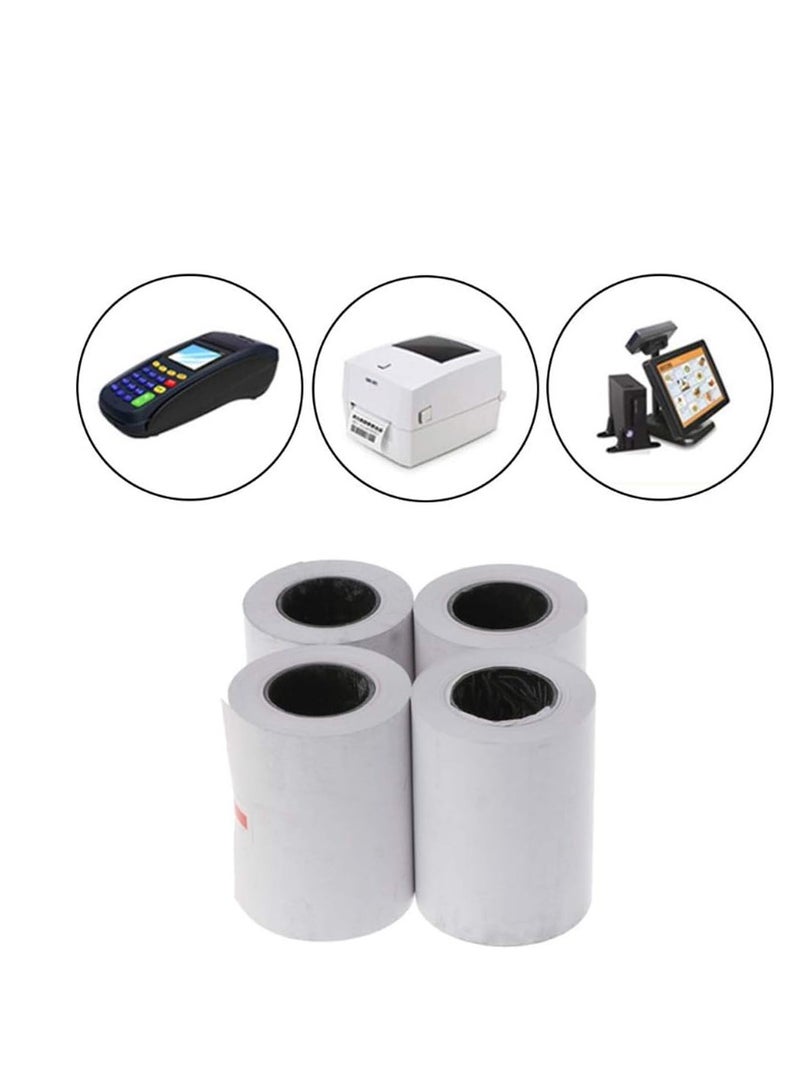 Terabyte Thermal Receipt Paper Roll 57 * 30mm (2.17 * 1.18in) Bill Ticket Printing for Cash Register POS Receipt Printer, 40 Rolls - Image 3